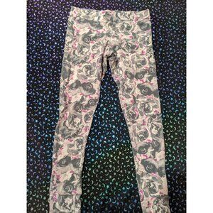 American Eagle Outfitters Girls High Rise Leggings Floral Medium